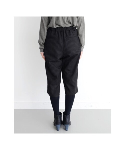 KBF（ケイビーエフ）の「ヘリンボンパンツ（パンツ・レディース・グレー/ブラック/ブルー・one）」の9枚目の写真