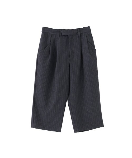 KBF（ケイビーエフ）の「ヘリンボンパンツ（パンツ・レディース・グレー/ブラック/ブルー・one）」の3枚目の写真