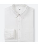 ユニクロ | オックスフォードシャツ（ボタンダウン・長袖）(襯衫)