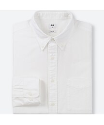 UNIQLO | オックスフォードスリムフィットシャツ（ボタンダウン・長袖）(シャツ/ブラウス)