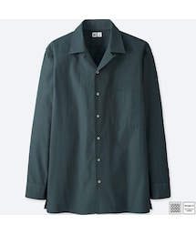UNIQLO | オープンカラーシャツ（長袖）(シャツ/ブラウス)