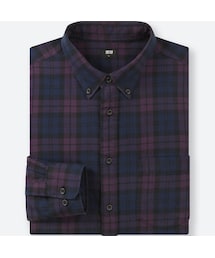 UNIQLO | フランネルチェックシャツ（長袖）(シャツ/ブラウス)