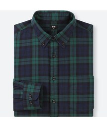 UNIQLO | フランネルチェックシャツ（長袖）(シャツ/ブラウス)
