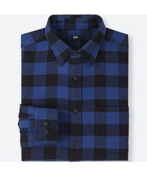 UNIQLO | フランネルチェックシャツ（長袖）(シャツ/ブラウス)