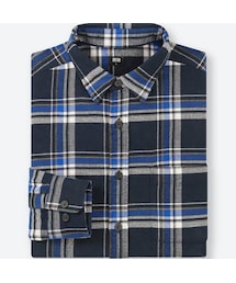 UNIQLO | フランネルチェックシャツ（長袖）(シャツ/ブラウス)