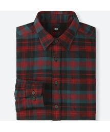 UNIQLO | フランネルチェックシャツ（長袖）(シャツ/ブラウス)