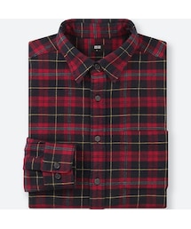 UNIQLO | フランネルチェックシャツ（長袖）(シャツ/ブラウス)