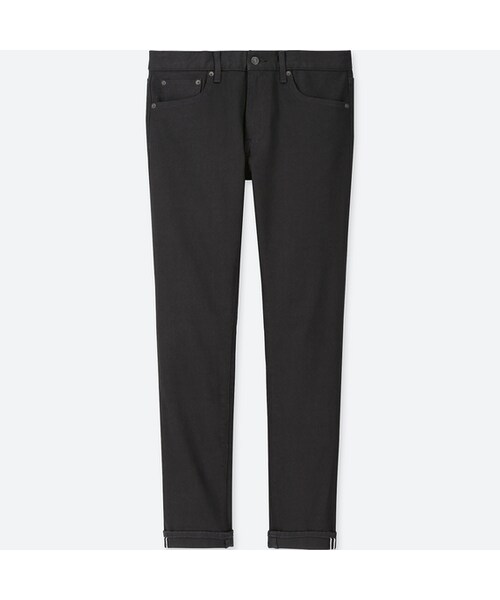 UNIQLO(ユニクロ)の「ストレッチセルビッジスリムフィットジーンズ(デニムパンツ・メンズ・WHITE 00/NAVY 69/BLACK 09・27/36/29/44/42/35/40/30/33/32/28/38/34/46/31/48)」の2枚目の写真