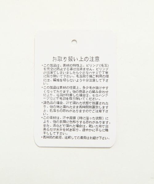 GLOBAL WORK（グローバルワーク）の「7ゲージジャガードロゴニットプルオーバー長袖（トップス・レディース・グレー15/マスタード55・Ｌ/Ｍ）」の10枚目の写真