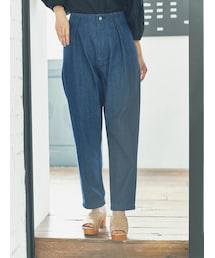 earth music&ecology | ・デニムバルーンパンツ(パンツ)