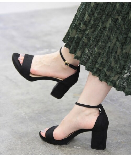 ADAM ET ROPE'(アダムエロペ)の「ハイアーチサンダル(シューズ・レディース・グレー系/ライトグリーン/キャメル/ブラック・22.5/23.5/24.5/23.0/24.0)」の1枚目の写真