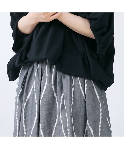 その他セレクト（ソノタセレクト）の「久留米かすり｜絣フレア