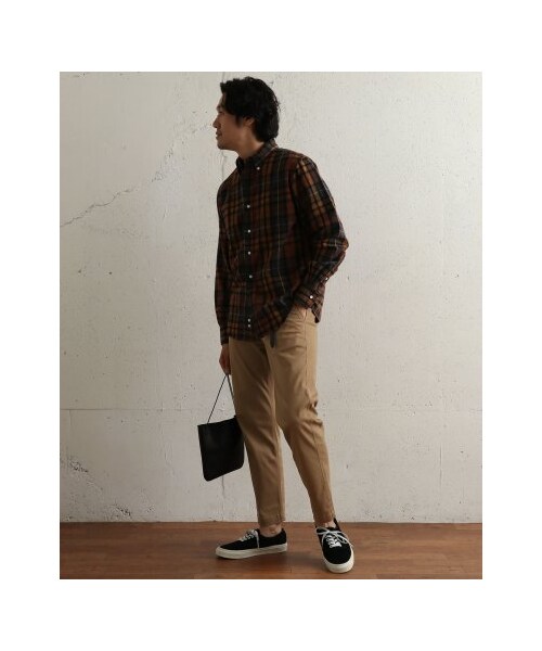 URBAN RESEARCH DOORS(アーバンリサーチドアーズ)の「【予約】ストレッチチノトラウザー(パンツ・メンズ・Black/Camel/Charcoal・36/38/40)」の6枚目の写真