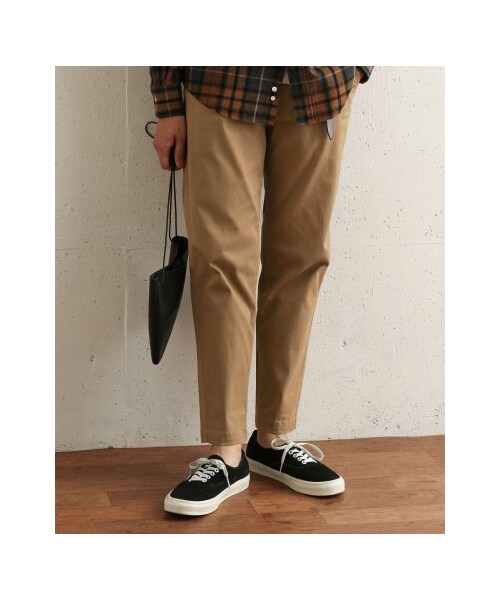 URBAN RESEARCH DOORS(アーバンリサーチドアーズ)の「【予約】ストレッチチノトラウザー(パンツ・メンズ・Black/Camel/Charcoal・36/38/40)」の4枚目の写真