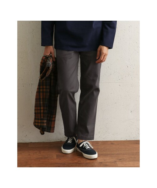 URBAN RESEARCH DOORS(アーバンリサーチドアーズ)の「【予約】ストレッチチノトラウザー(パンツ・メンズ・Black/Camel/Charcoal・36/38/40)」の9枚目の写真