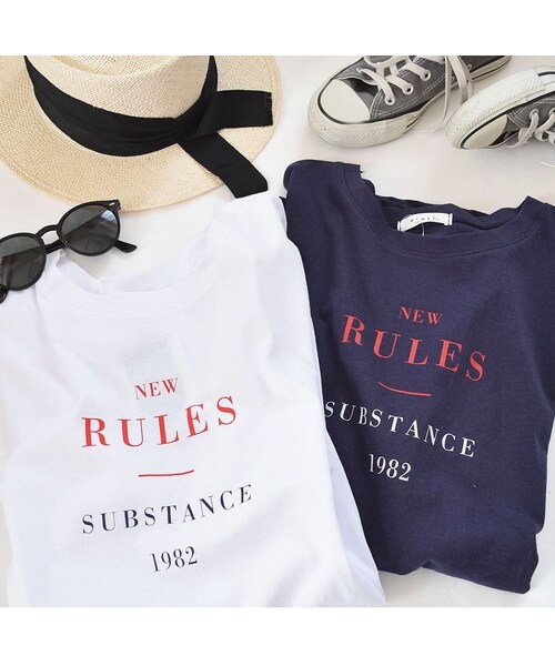 no brand（ノーブランド）の「メッセージロゴTEE（Tシャツ/カットソー・レディース・その他）」の14枚目の写真