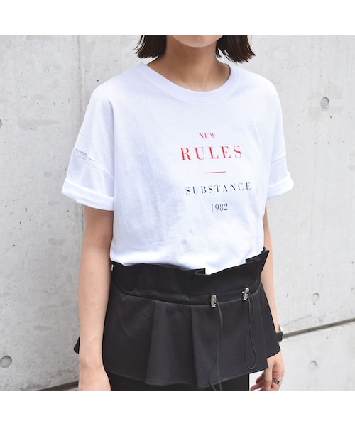 no brand（ノーブランド）の「メッセージロゴTEE（Tシャツ/カットソー・レディース・その他）」の10枚目の写真