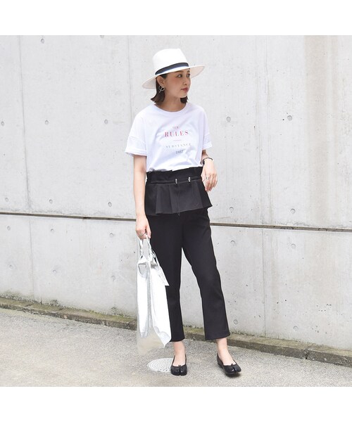 no brand（ノーブランド）の「メッセージロゴTEE（Tシャツ/カットソー・レディース・その他）」の13枚目の写真