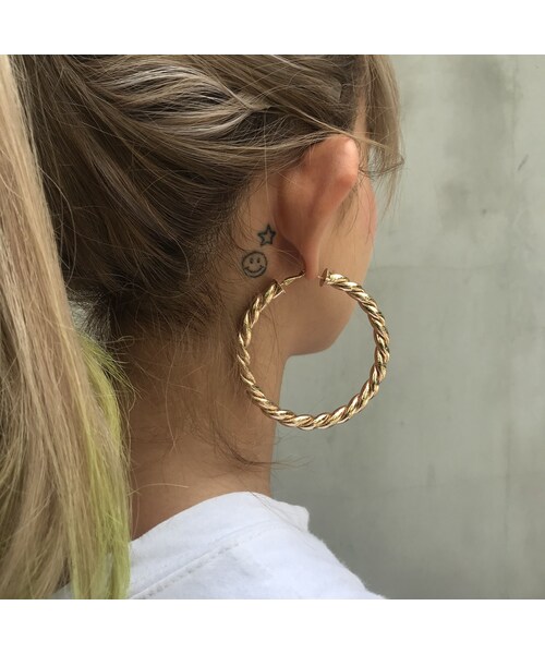 no brand（ノーブランド）の「ねじねじピアス2号（ピアス（両耳用