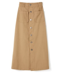 GRL | 前ボタンポケットツイルスカート(スカート)