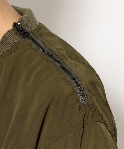 roar(ロアー)の「【先行予約】【別注】AVIREX×roar/TYPE MA-1 CREW NECK WAPPEN CUSTOM(ジャケット/アウター・メンズ・BLACK/OLIVE・M/L/XL/XXL)」の10枚目の写真