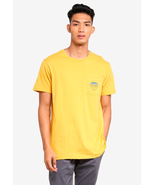 patagonia（パタゴニア）の「Fitz Roy Hex Organic Pocket T-Shirt（）」 - WEAR