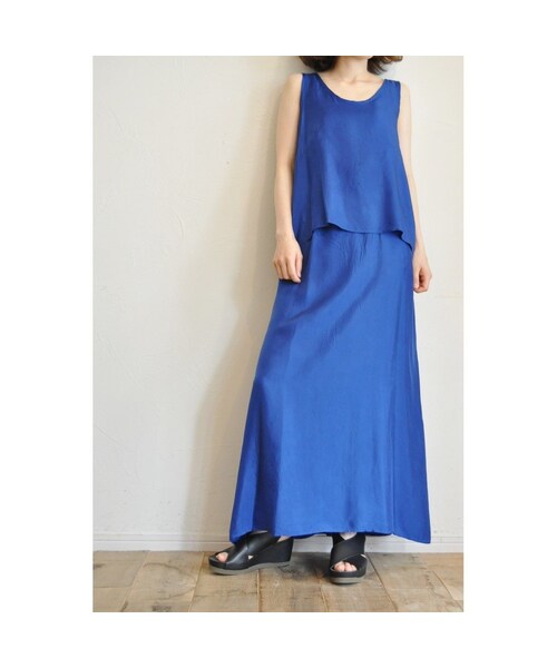 hippiness（ヒッピネス）の「レイヤードワンピース（ワンピース・レディース・その他）」の2枚目の写真