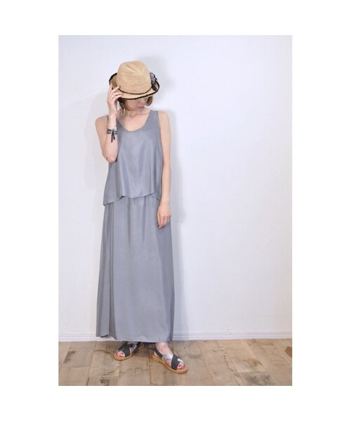 hippiness（ヒッピネス）の「レイヤードワンピース（ワンピース・レディース・その他）」の3枚目の写真