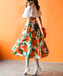DINT | センシフラワーフルスカート(スカート)