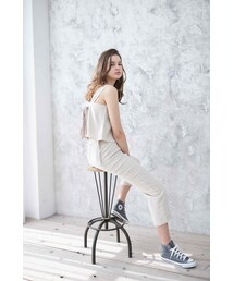ADIRA | W buckle tuck pants(その他パンツ)