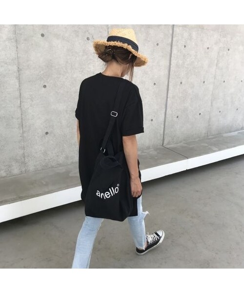 copine（コピン）の「再入荷！シンプルロングTシャツ/チュニック(3color)【クリックポスト対象商品】（Tシャツ/カットソー・レディース・その他）」の15枚目の写真