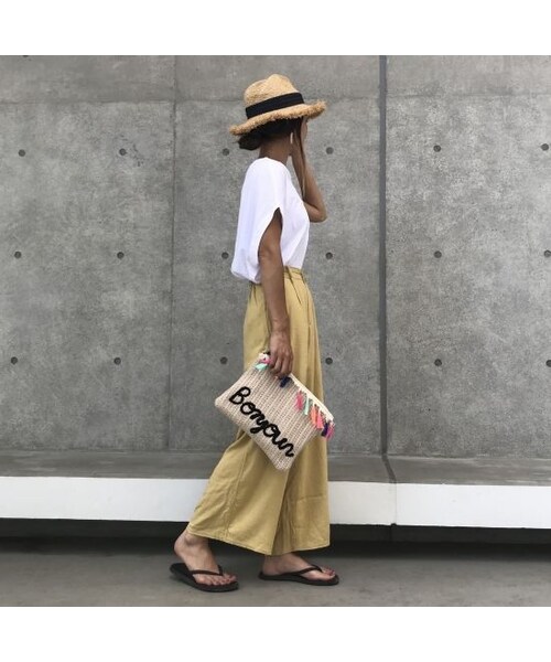 copine（コピン）の「フレンチスリーブビッグTシャツ【クリックポスト対象商品】（Tシャツ/カットソー・レディース・その他）」の8枚目の写真