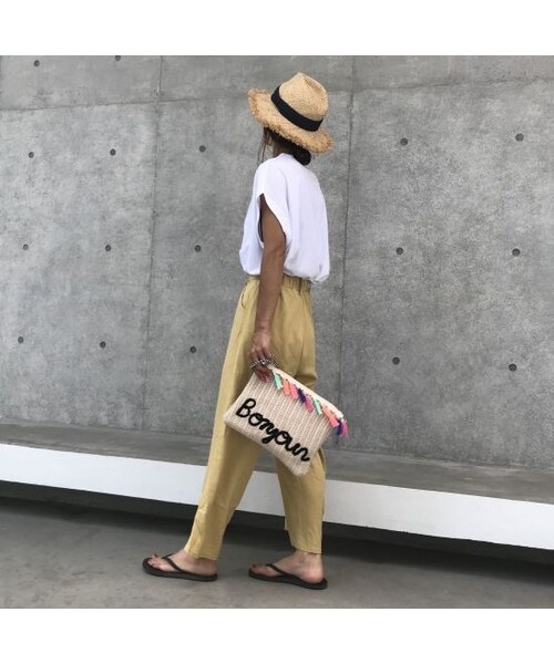 copine（コピン）の「フレンチスリーブビッグTシャツ【クリックポスト対象商品】（Tシャツ/カットソー・レディース・その他）」の7枚目の写真