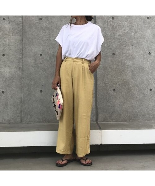 copine（コピン）の「フレンチスリーブビッグTシャツ【クリックポスト対象商品】（Tシャツ/カットソー・レディース・その他）」の11枚目の写真