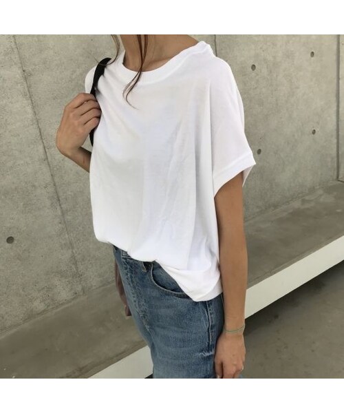 copine（コピン）の「フレンチスリーブビッグTシャツ【クリックポスト対象商品】（Tシャツ/カットソー・レディース・その他）」の14枚目の写真