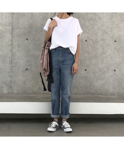 copine（コピン）の「フレンチスリーブビッグTシャツ【クリックポスト対象商品】（Tシャツ/カットソー・レディース・その他）」の2枚目の写真