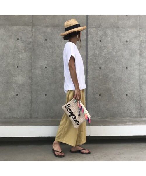 copine（コピン）の「フレンチスリーブビッグTシャツ【クリックポスト対象商品】（Tシャツ/カットソー・レディース・その他）」の12枚目の写真