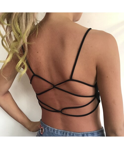 no brand（ノーブランド）の「レイヤードリブBURAトップ#3303（ブラジャー・レディース・その他）」の2枚目の写真