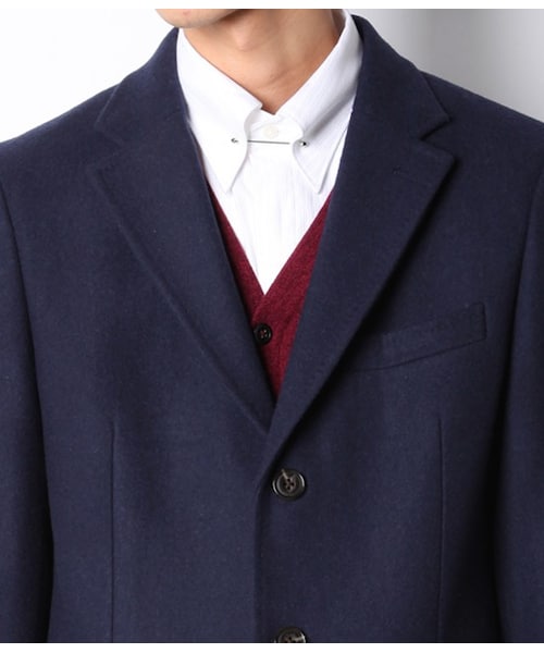 JUNMEN(ジュンメン)の「ライトメルトンチェスターコート JUNMEN(ジュンメン)の「ライトメルトンチェスターコート