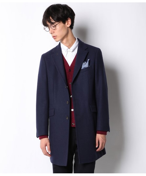 JUNMEN(ジュンメン)の「ライトメルトンチェスターコート JUNMEN(ジュンメン)の「ライトメルトンチェスターコート