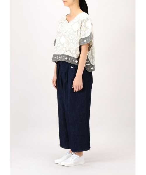 Ne-net(ネネット)の「ネ・ネット / coolデニム / デニムパンツ(パンツ・レディース・light blue 02○/navy 02○・サイズ,ウエスト,ヒップ,股上,股下,腿幅,裾幅,02,75,101,39,51.5,40,35,)」の20枚目の写真