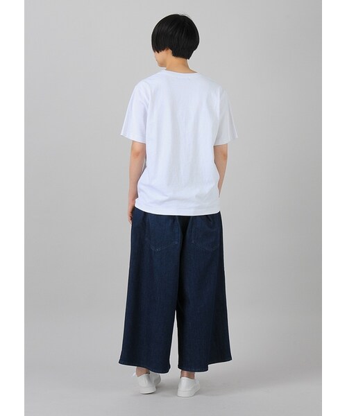 Ne-net(ネネット)の「ネ・ネット / coolデニム / デニムパンツ(パンツ・レディース・light blue 02○/navy 02○・サイズ,ウエスト,ヒップ,股上,股下,腿幅,裾幅,02,75,101,39,51.5,40,35,)」の10枚目の写真