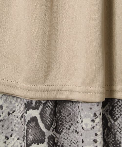 JEANASIS（ジーナシス）の「ムジガラマキシスカート（スカート・パイソン()/レオパード()）」の8枚目の写真