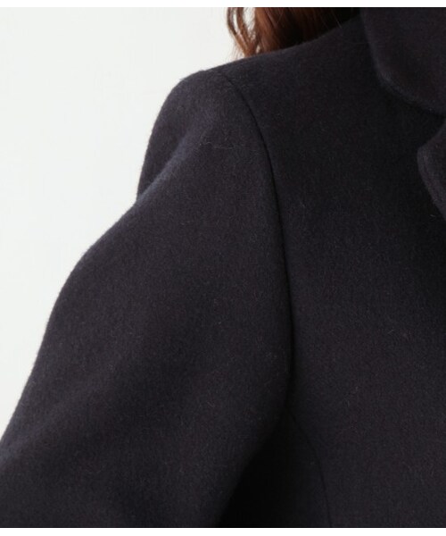 ADAM ET ROPE'（アダムエロペ）の「チェスターコート（コート・レディース・ネイビー/キャメル・36/38）」の7枚目の写真