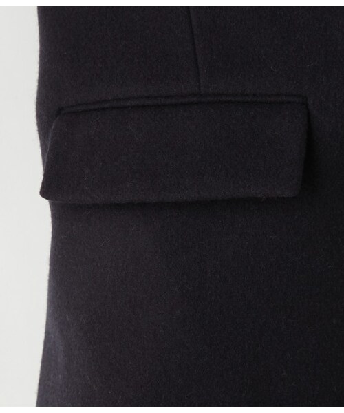 ADAM ET ROPE'（アダムエロペ）の「チェスターコート（コート・レディース・ネイビー/キャメル・36/38）」の9枚目の写真