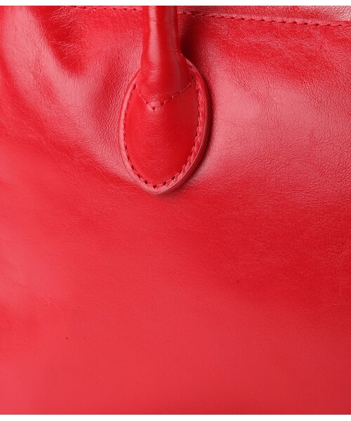 ADAM ET ROPE'（アダムエロペ）の「パンドミーボストン（バッグ・レディース・レッド/ブラック/キャメル・M）」の7枚目の写真