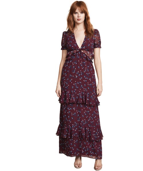 WAYF（-）の「WAYF Lavina Cutout Maxi Dress（ワンピース）」 - WEAR