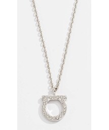 FERRAGAMO | Salvatore Ferragamo Crystal Gancio Necklace(ネックレス)