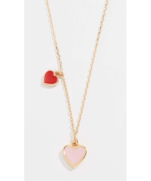 Shashi（シャシ）の「Shashi Enamel Heart Multi Necklace（ネックレス）」 - WEAR