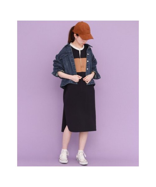 KBF（ケイビーエフ）の「【予約】コットンBIGジャケット（ジャケット/アウター・レディース・ONE WASH/BLUE/BEIGE・one）」の11枚目の写真